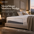 Qavexiru™ SleepSlope Mattress Wedge Change the Angle of the Bed — Without Putting a Wedge on the Bed