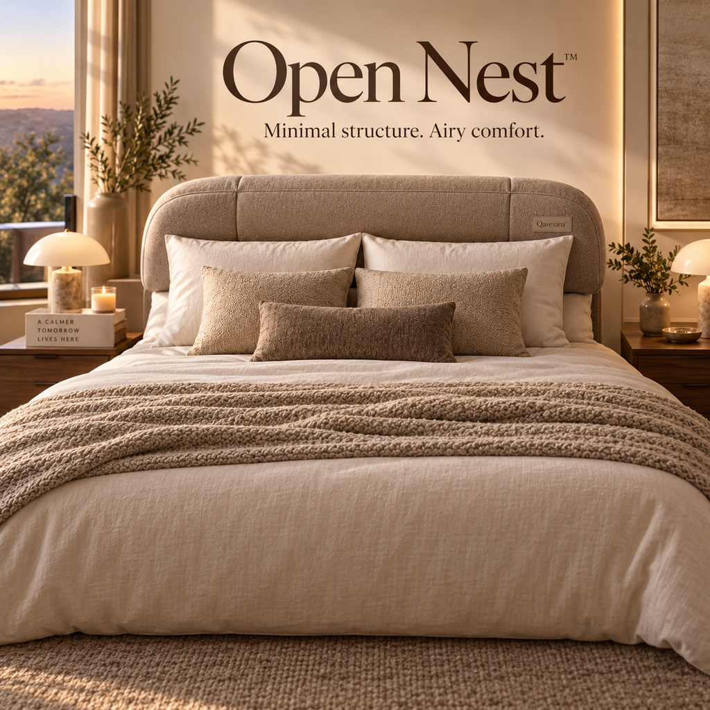 Qavexiru™ NightNest Modular Sleep Kit One Bed. More Than One Way to Settle In.